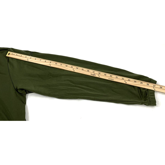 Under Armour Jacket Mens Large Green Black Track Jacket Full Zip‎ Long Sleeve - Picture 5 of 10